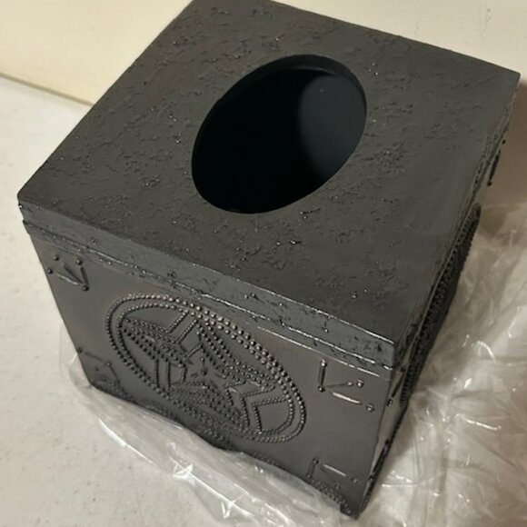 New Primitive Black Star Tissue box Cover - Picture 4 of 5